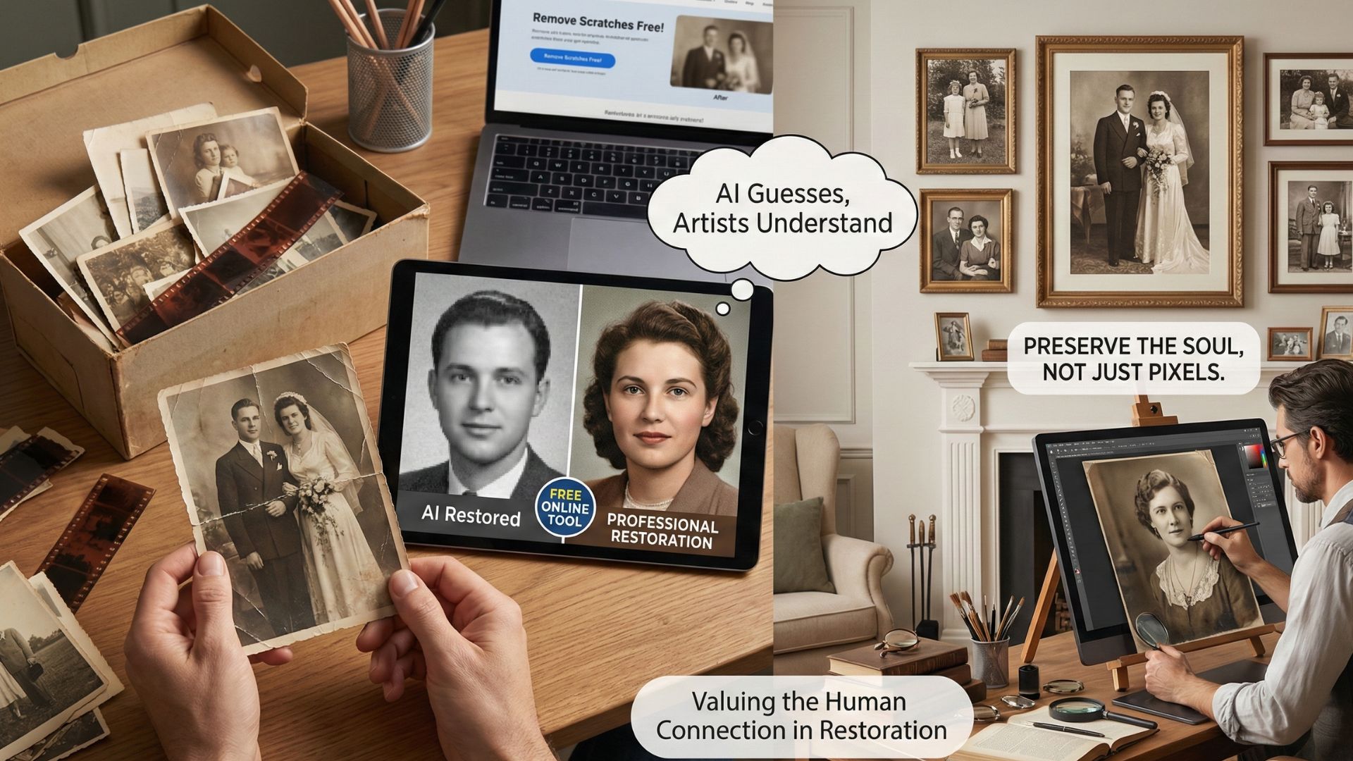 professional photo restoration