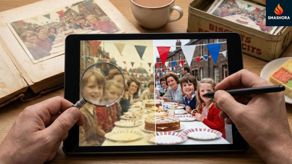 Silver Jubilee photos: Bringing details back to your 1970s photos. 2 Silver Jubilee photos