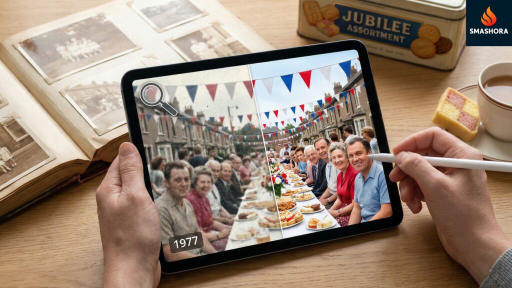 Silver Jubilee photos: Bringing details back to your 1970s photos. 3 Silver Jubilee photos