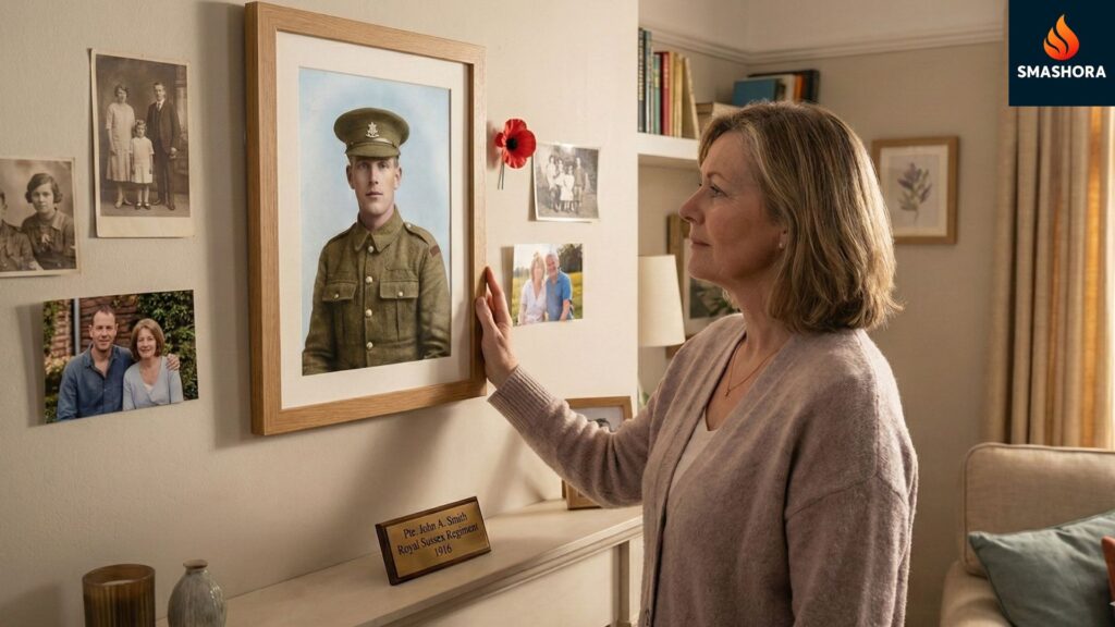 Military Photo Restoration: Respecting the uniform, why getting the colours right matters. 3 Military Photo Restoration